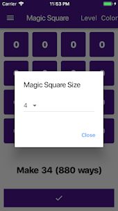 Magic Square(魔方陣 幻方 Ma Phương