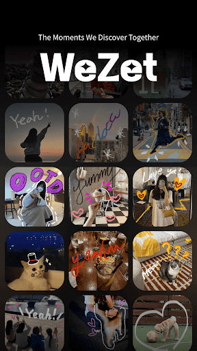 Android application WeZet - Widgets with friends screenshort