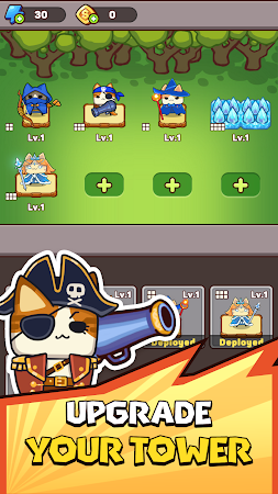 Game screenshot Kitty Defense hack
