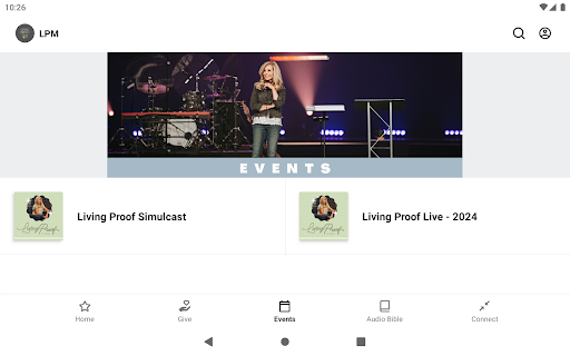 Screenshot of Living Proof with Beth Moore