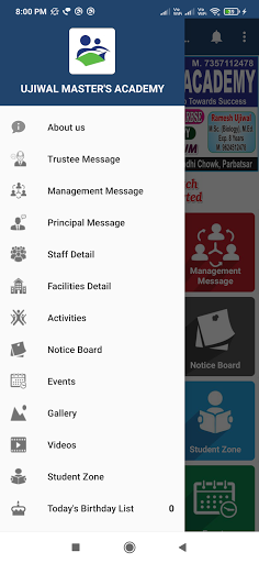 UJIWAL MASTERS ACADEMY Screen 3
