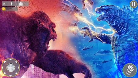 Gorilla king kong vs Godzilla