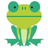 Fun lake of lazy frogs icon