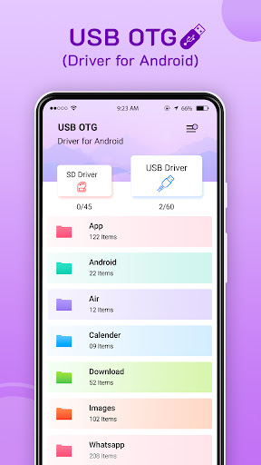 OTG USB Driver for Android - Converter USB to OTG