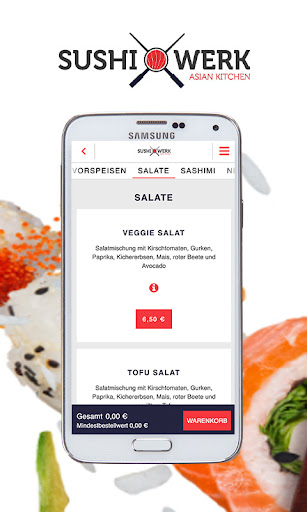 Sushi Werk Screen 3