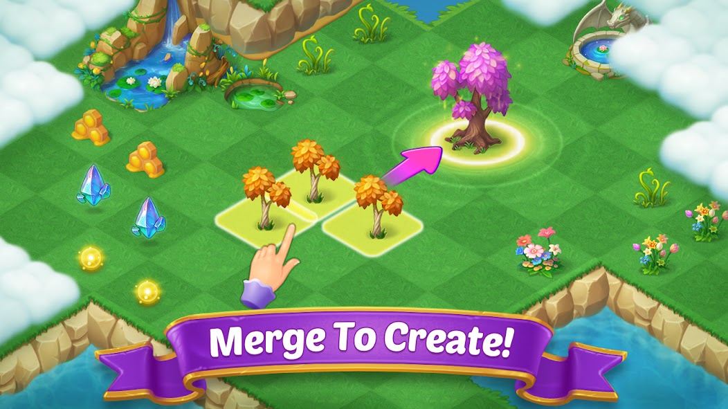 Merge Castle 1.1.4 APK + Мод (Unlimited money) за Android