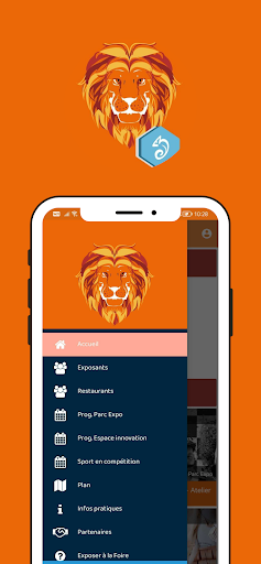 Android application Foire Chapitô screenshort