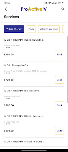 Pro Active IV Screen 2