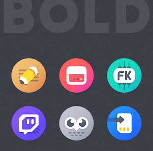 Bold : Icon Pack APK (PAID) Free Download 7
