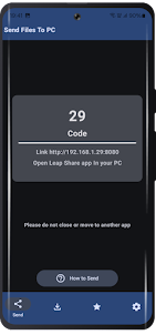 Leap Share PC File Sharing App