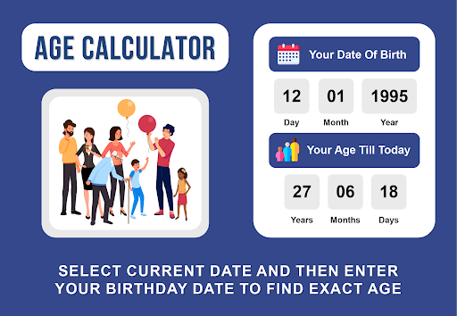 Android application Age Calculator screenshort