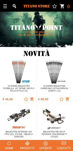 Android application Titano Store screenshort