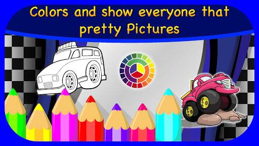 download monster truck coloring book free for android