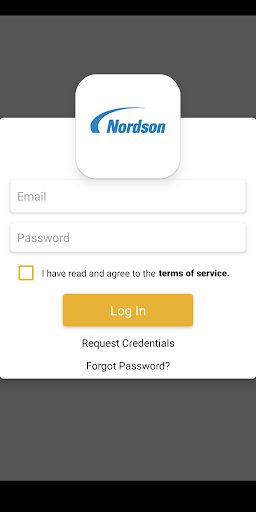 Android application Nordson Adhesives screenshort