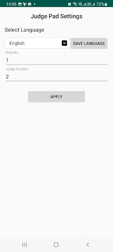 Android application G2 Boxing Scoring App screenshort