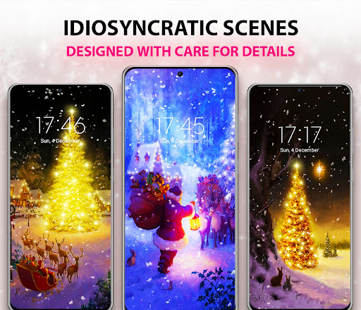 Christmas Tree Live Wallpaper Screen 3