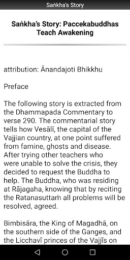 Buddhism: Saṅkha’s Story Screen 2