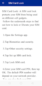SIM Network Unlock Guide 1.0 APK + Мод (Unlimited money) за Android