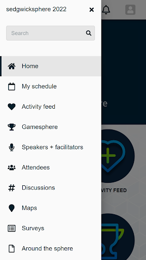 Android application sedgwicksphere 2022 screenshort