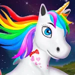 Baby Unicorn Wild Life: Pony Horse Simulator Games Apk