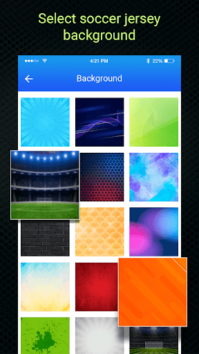 Soccer Jersey Designer Screen 3