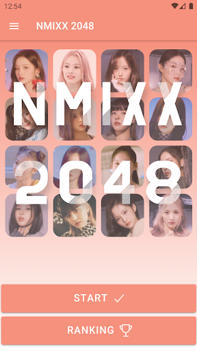 Android application NMIXX 2048 Game screenshort