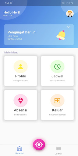 eAbsensi Dishub Banten Screen 3