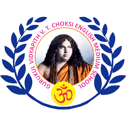 Gurukul Vidyapith V.T Choksi E logo