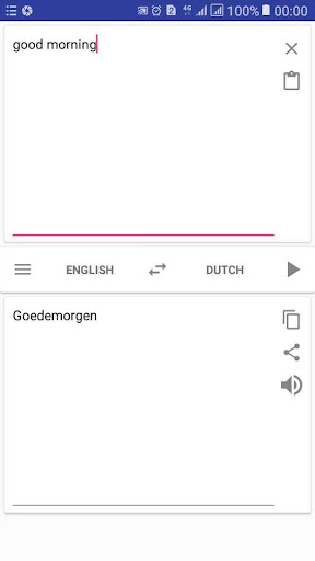 Dutch English Translator Screen 2