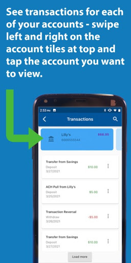 Small Business Bank Mobile Screen 3