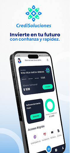 Android application CrediSoluciones screenshort