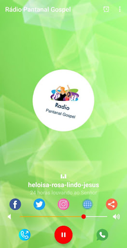 Android application Radio Pantanal Gospel screenshort