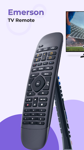 Remote for Emerson TV Screen 3