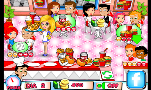 Android application Little Big Restaurant - Servin screenshort