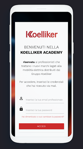 Android application Koelliker Academy screenshort