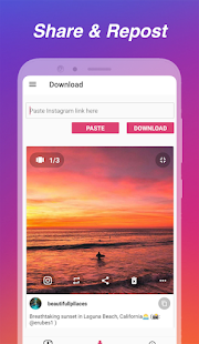 IGSave -Video downloader for Instagram, story save 1.0 APK + Mod (Unlimited money) إلى عن على ذكري المظهر