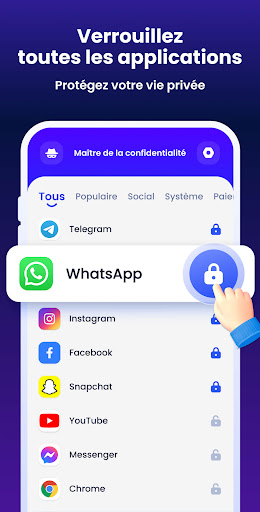 Aperçu de l'application