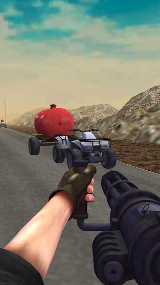 Road Chase: Realistic Shooter - Screenshot 3