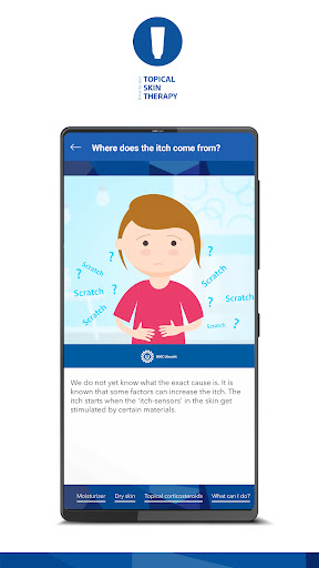 Android application Topical skin therapy screenshort