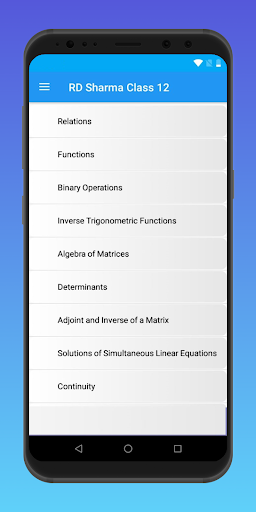 RD Sharma Maths 12 Screen 2