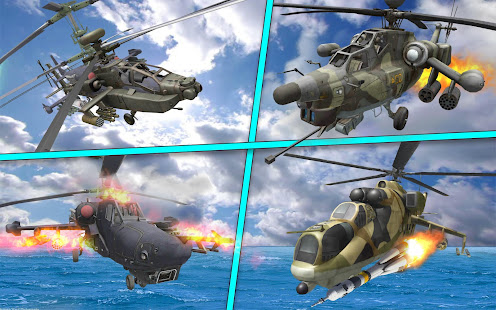 Helicopter Simulator 3D Gunship Battle Air Attack screenshots 5