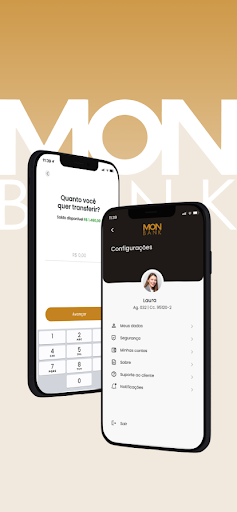 Android application Monbank - Conta Digital screenshort