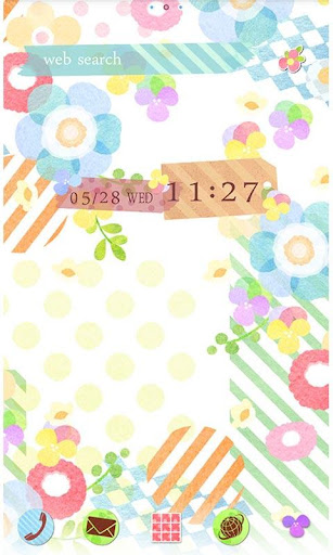 Flowers Theme-Baby blue-eyes- Screenshot 1 - AppWisp.com