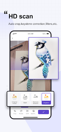 Screenshot of Lenovo Smart Scanner