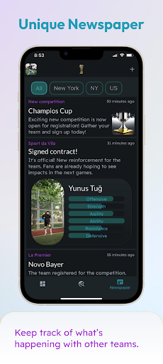 Champions Gallery Screen 2
