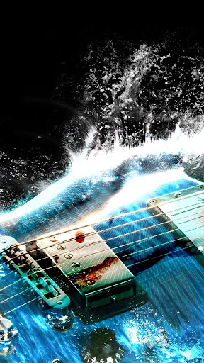 Guitar Live Wallpaper Screen 2