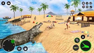 Crocodile Animal Sim Games 3D - Screenshot 2