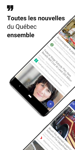 Android application Quebec News - Newspapers screenshort