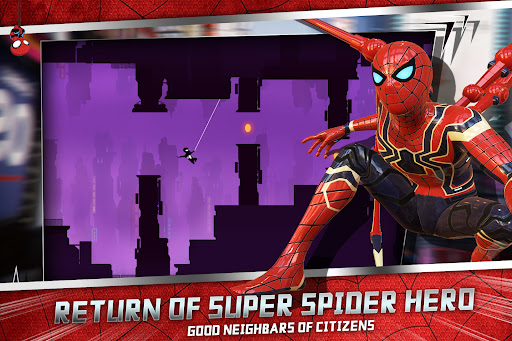 Android application Matchstick man：City Rope Hero screenshort