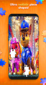 Captura de Pantalla 10 Jigsaw Puzzle Dog Patrol android
